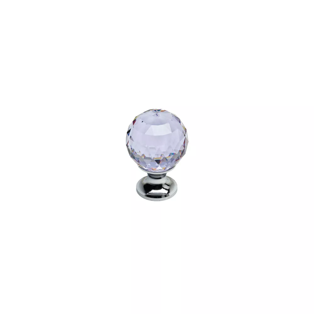 Galka meblowa Crystal Violet - 20 mm - wykonczenie CR